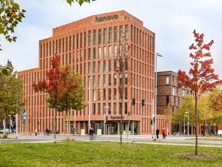 Gebäude von außen. 