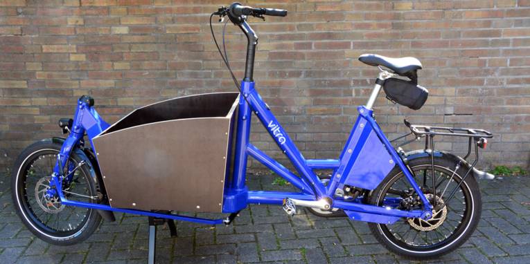 Blaues Lasten-Pedelec