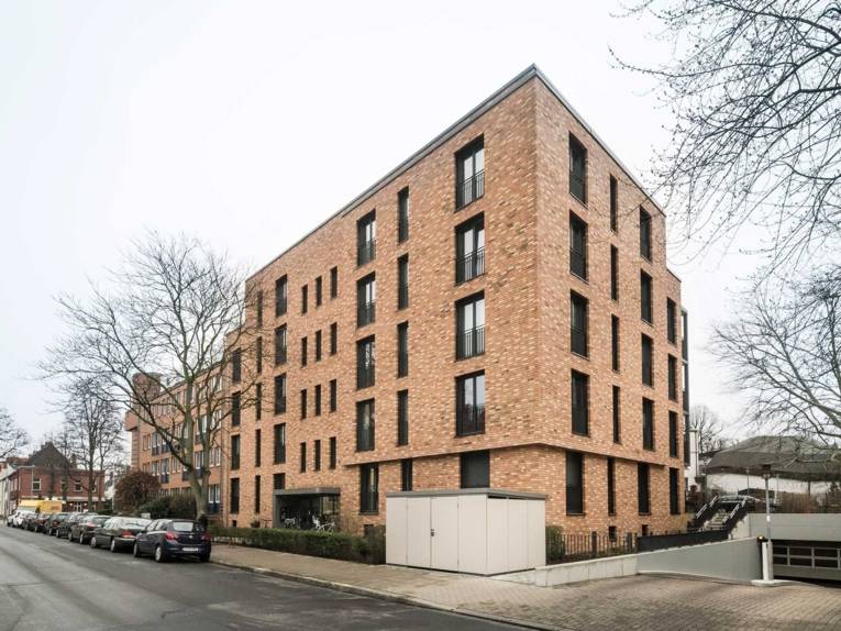 Fünfgeschossiger Neubau in der Leisewitzstraße