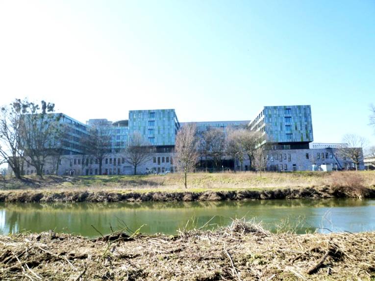 Baufortschritt, Neubau Krankenhaus Siloah, Stand 04.03.13