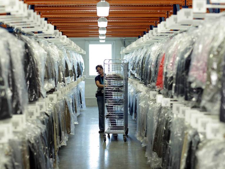 Logistik-Dienstleister für die Modebranche (Symbolfoto)