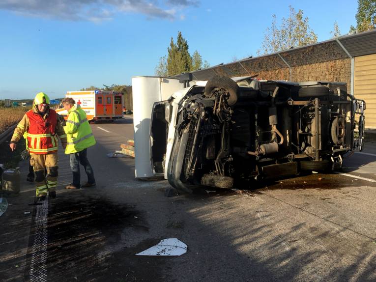 Verkehrsunfall Wohnmobil