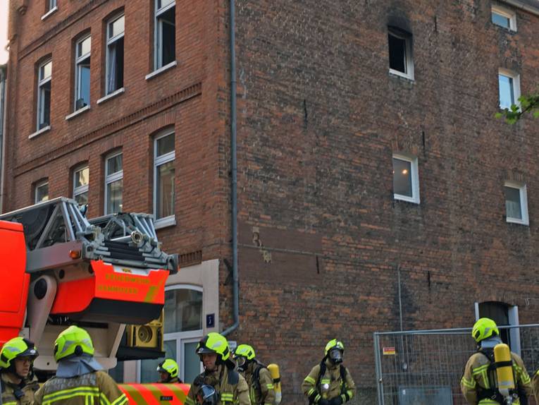 Küchenbrand in Linden Süd