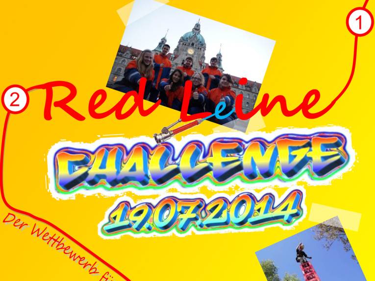 Red-Line-Challenge: Der Wettbewerb für Jugendfeuerwehren aus dem Stadtgebiet und der Region am 19.07.2014
