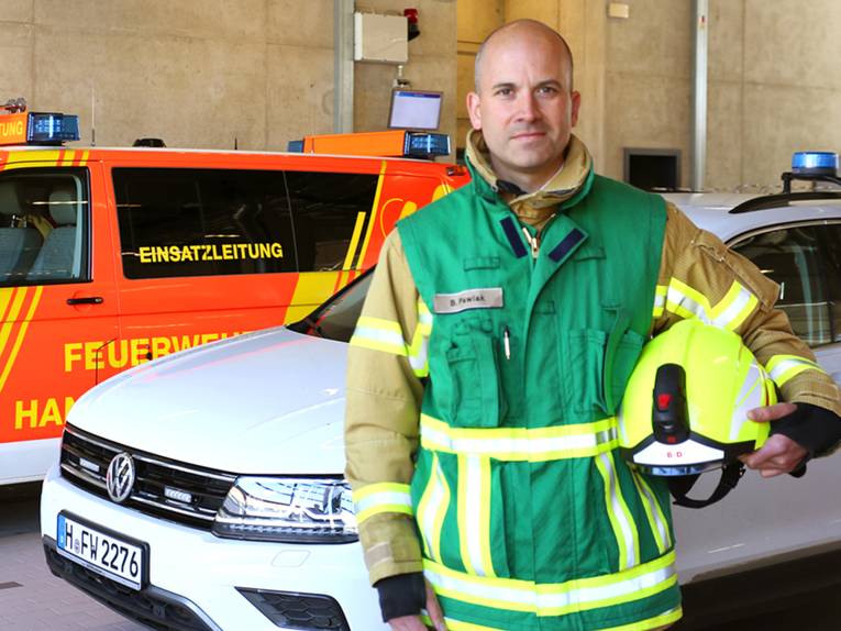 Pressesprecherteam Feuerwehr Hannover - Benjamin Pawlak