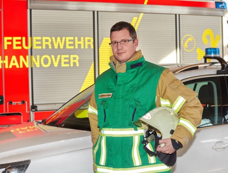 Pressesprecherteam Feuerwehr Hannover - Jan Feichtenschlager
