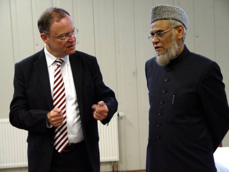 OB Weil im Dialog mit Imam Qureshi