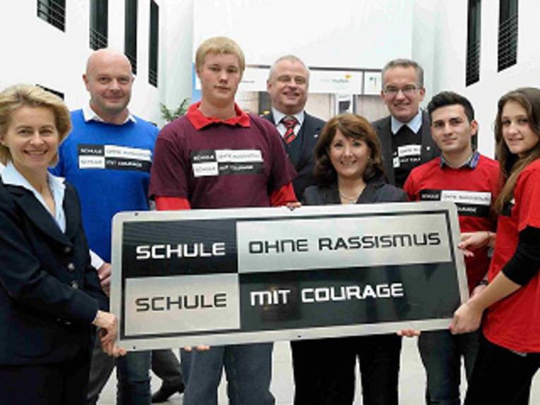 Die Titelverleihung an die Erich Kästner Oberschule