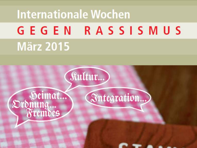 Titelseite des Flyers.