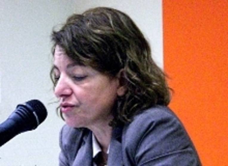 Sema Meray während ihres Vortrags am 1.3.2010