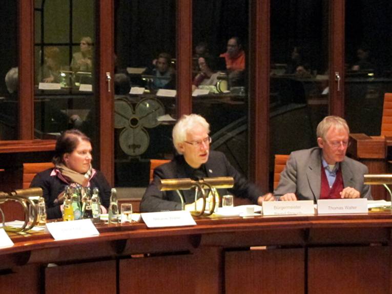 Bilder von der Sitzung des Internationalen Ausschusses vom 2013-01-24