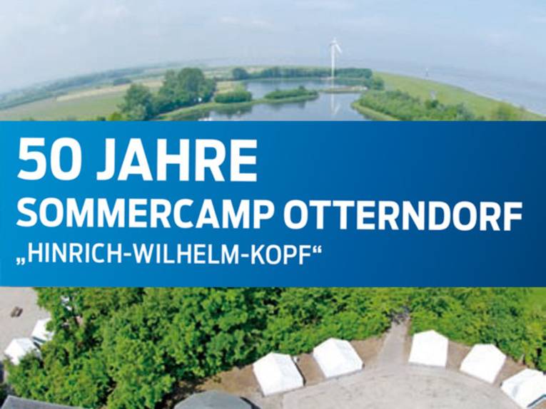 Luftaufnahme vom Sommercamp Otterndorf