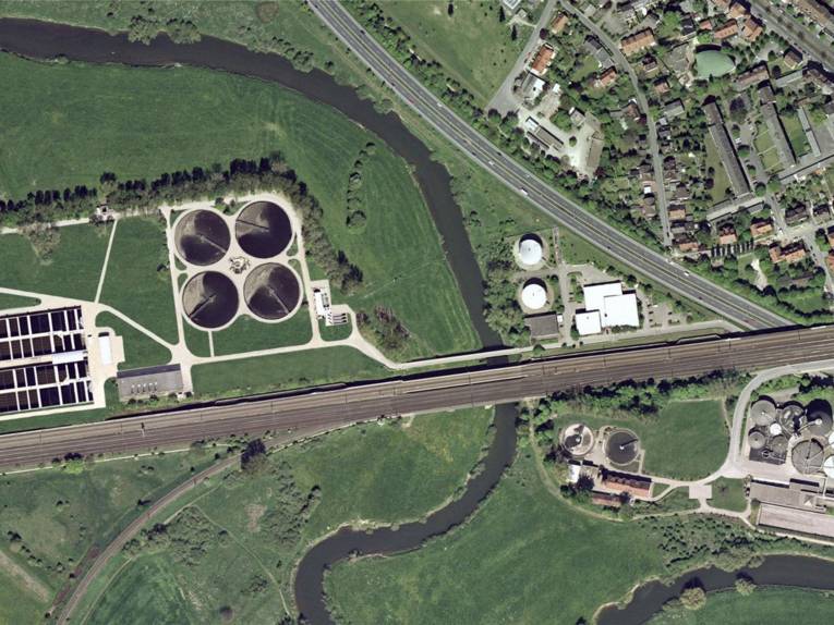 Luftbild Klärwerk Herrenhausen