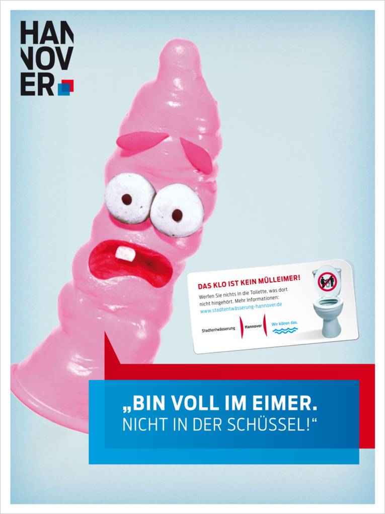 PR-Kampagne der Stadtentwässerung Hannover