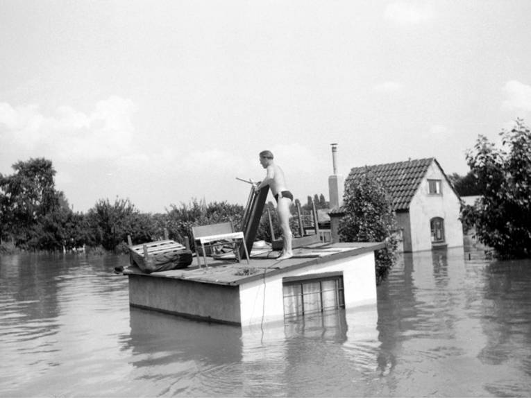Hannover-Hochwasser um 1950