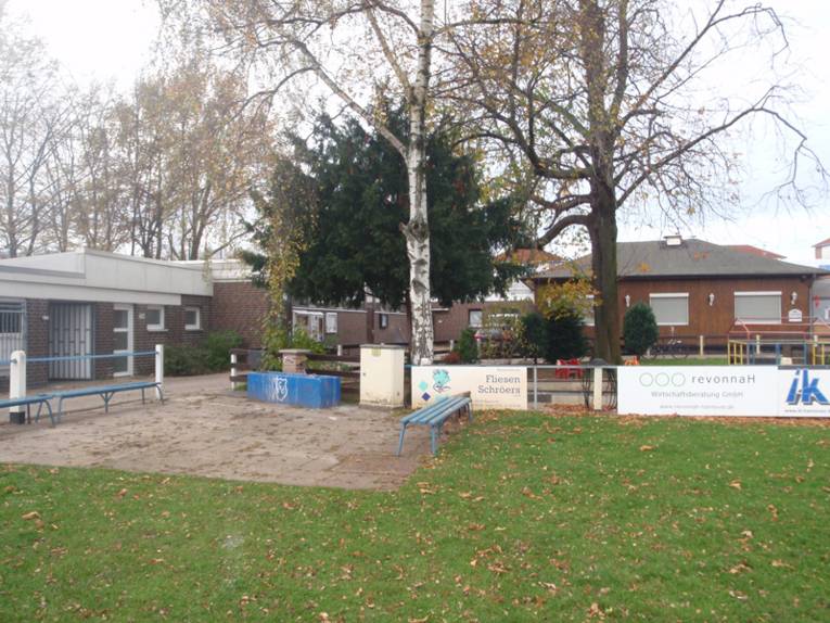 Saniertes Vereinsheim des SC Germania List