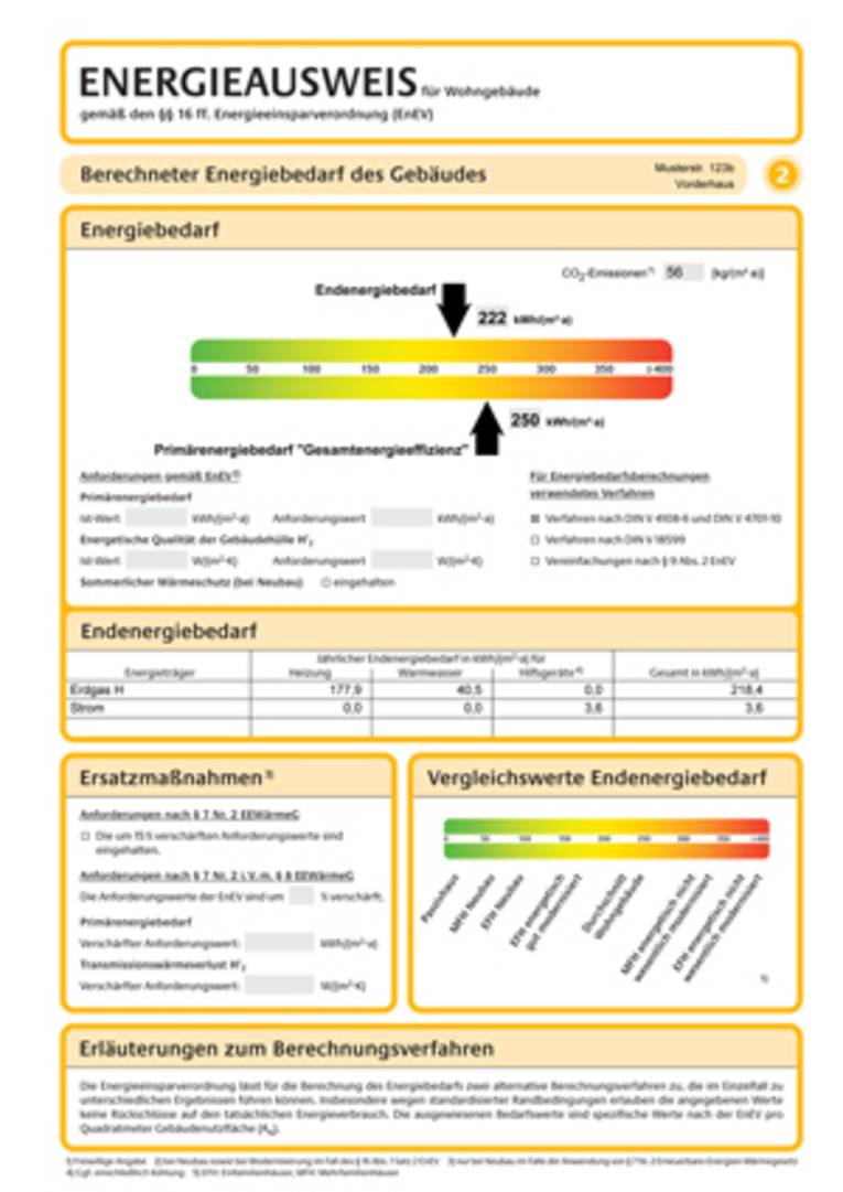 Energieausweis 