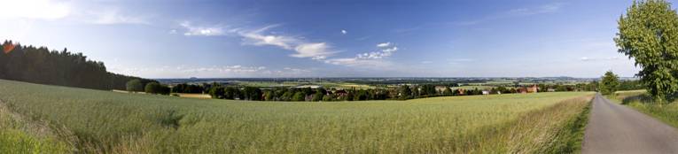 Panoramafoto von Bantorf - Region Hannover