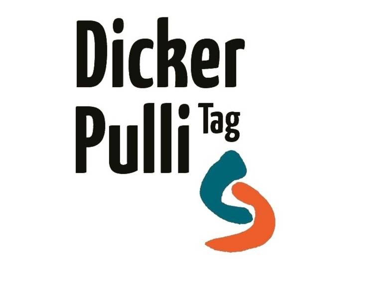 Die Wörter Dicker Pulli Tag als Wortbildmarke.