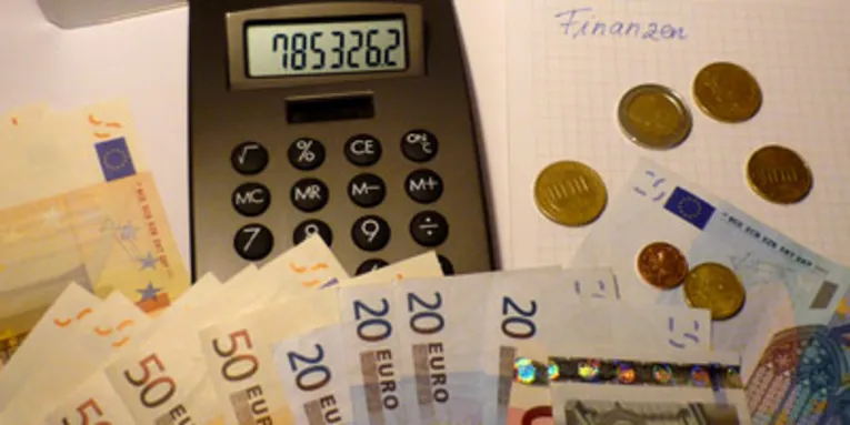 Taschenrechner und Euros