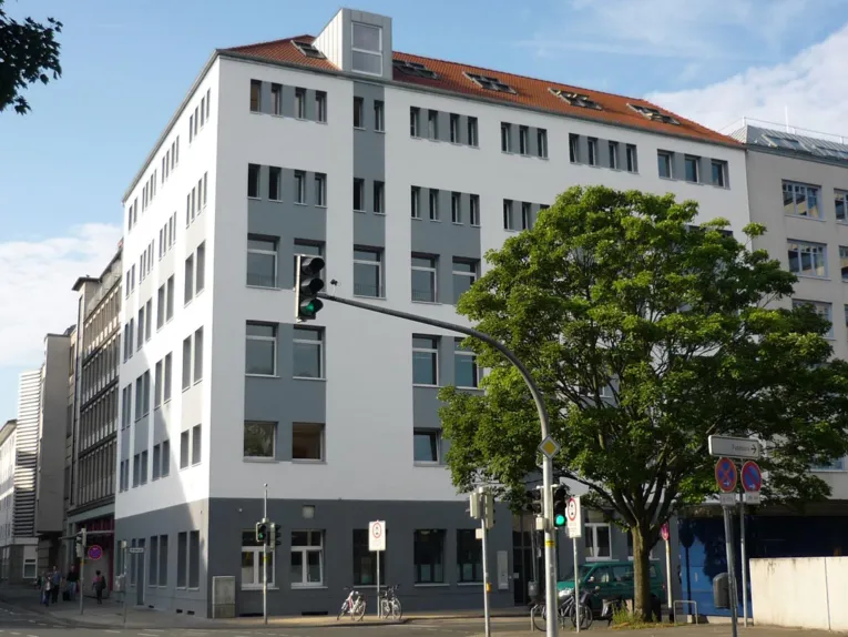 Außenansicht des Gebäudes in der Brüderstraße 6