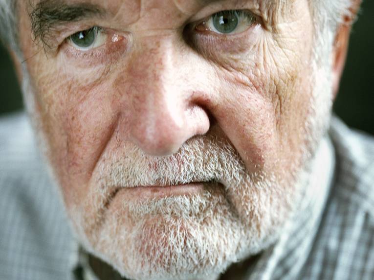 Gesicht eines alten Mannes