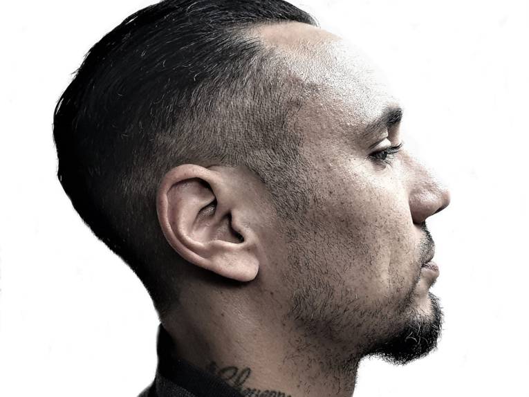 Mann im Profil