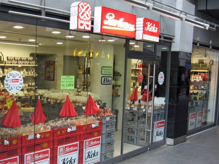 Foto: Der Fabrikverkauf von Parlasca in Hannover.