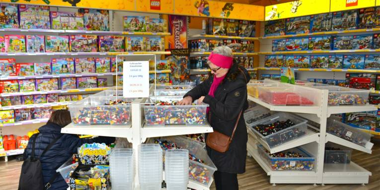 Foto: Der Lego-Laden in Hannover.