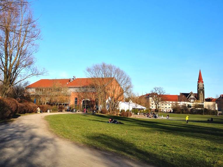 Menschen in einem Park