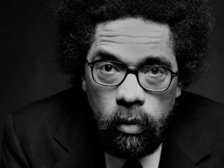 Cornel West: ein bärtiger Mann mit Brille