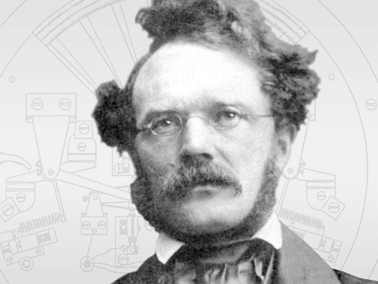 Historische Abbildung eines Mannes