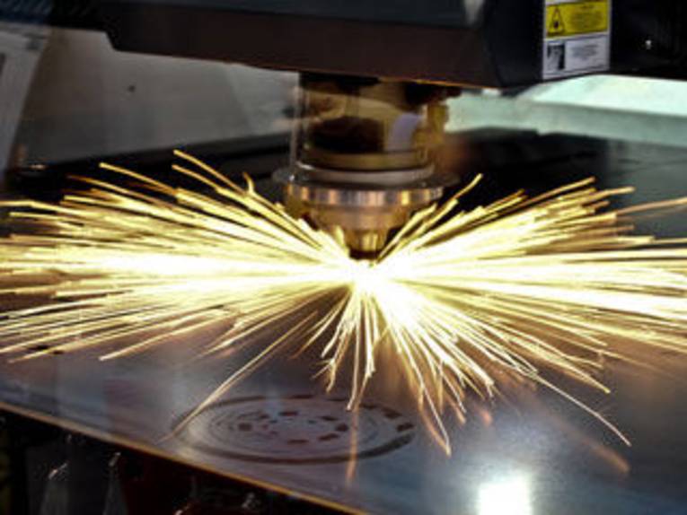 Ein Laser
