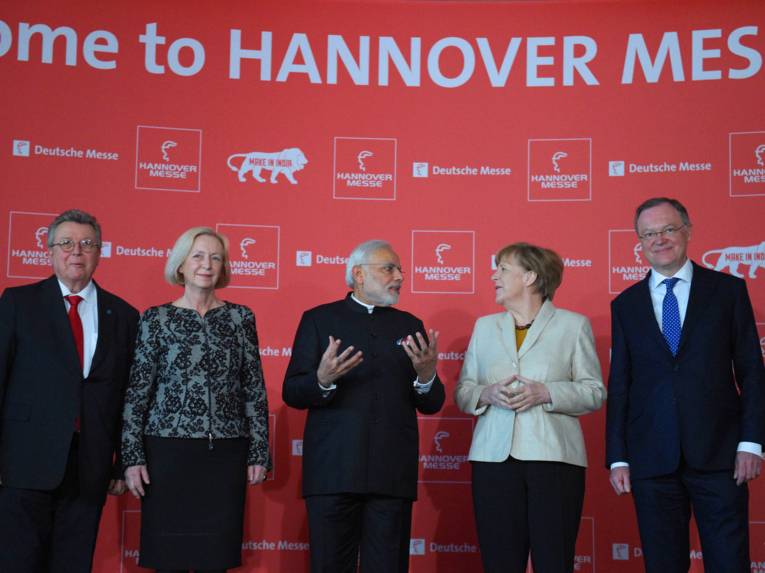 Eröffnung der HANNOVER MESSE 2015