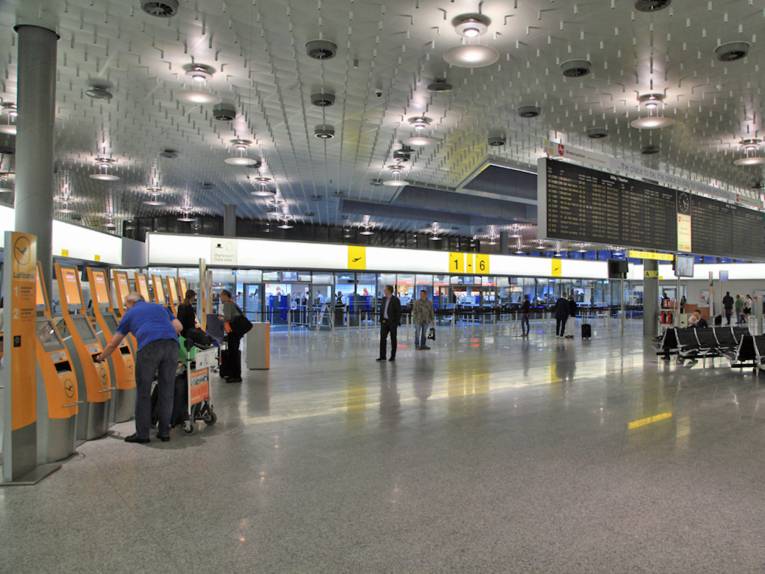 Terminal eines Flughafens