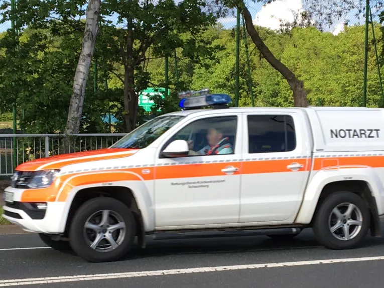 Einsatzfahrzeug eines Notarztes