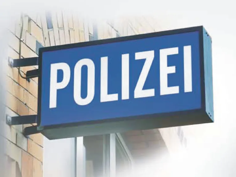 Polizeischild