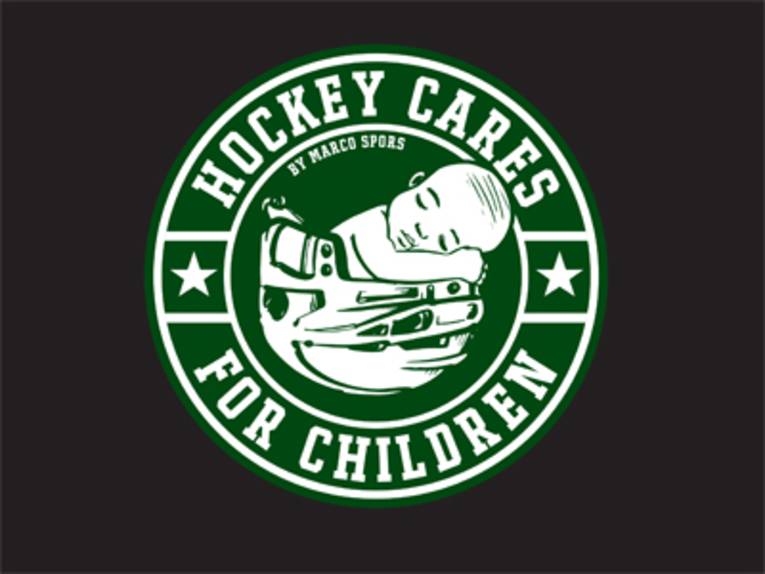 Foto: Das Logo der "Hockey Cares for Children"-Benefiz-Aktion der Hannover Scorpions und der Hannover Indians.