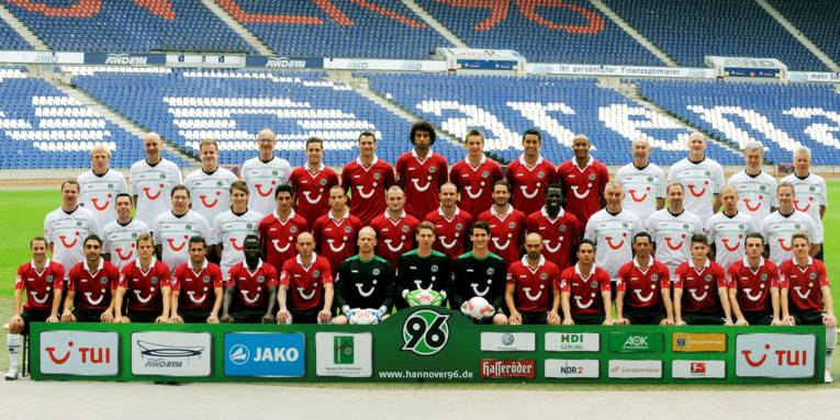 Mannschaftsfoto Hannover 96