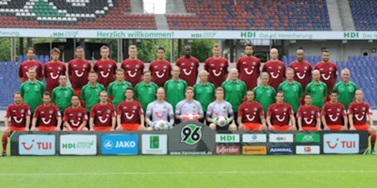 Hannover 96 Mannschaftsfoto Saison 13/14
