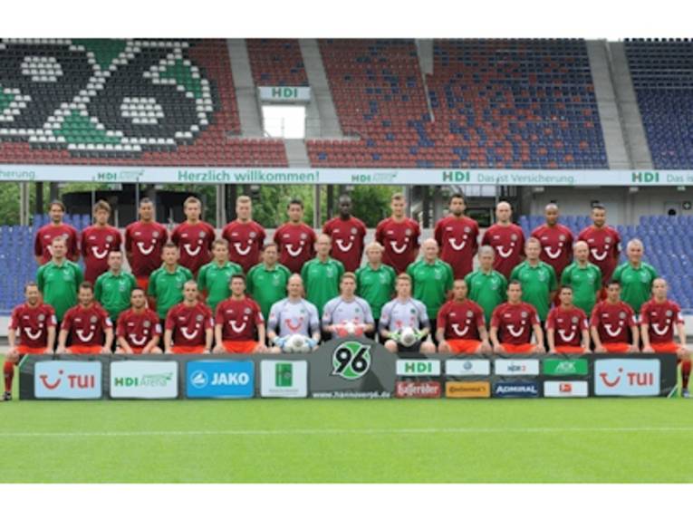 Hannover 96 Mannschaftsfoto Saison 13/14
