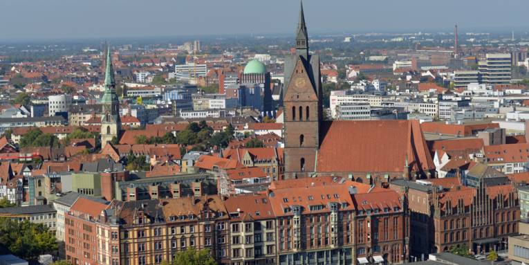Überblick über eine Stadt
