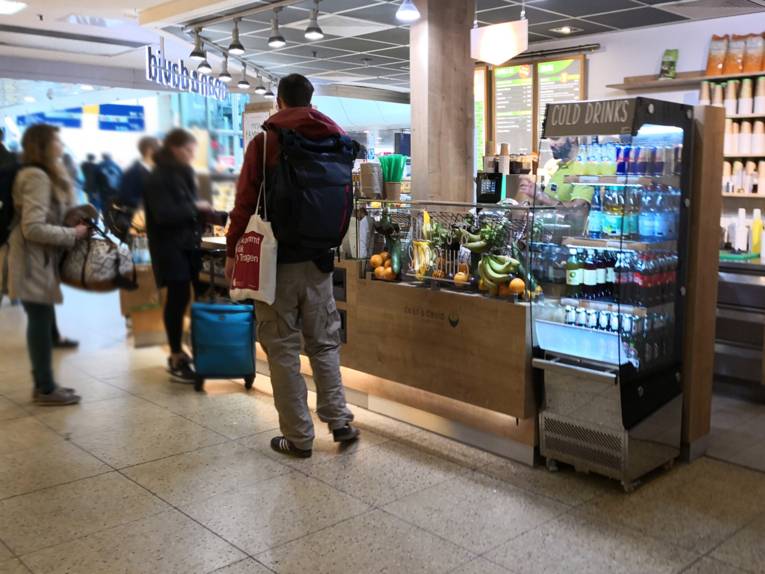 Imbissstand im Hauptbahnhof