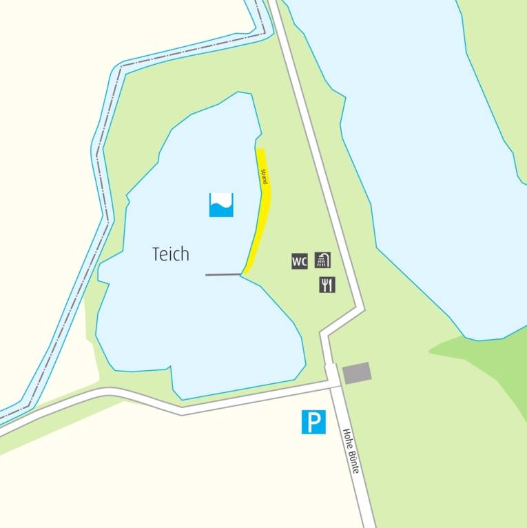 Anfahrtskizze Strandbad Hemmingen