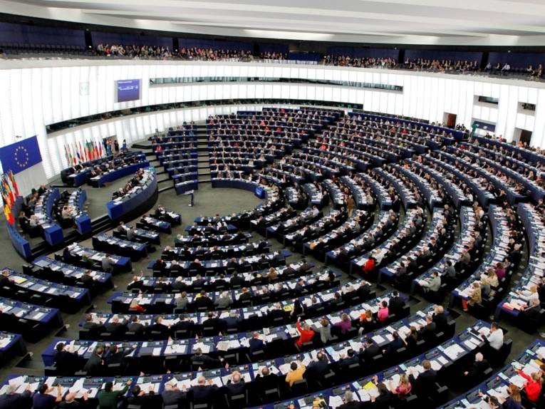 Plenarsitzung des EU-Parlaments in Straßburg