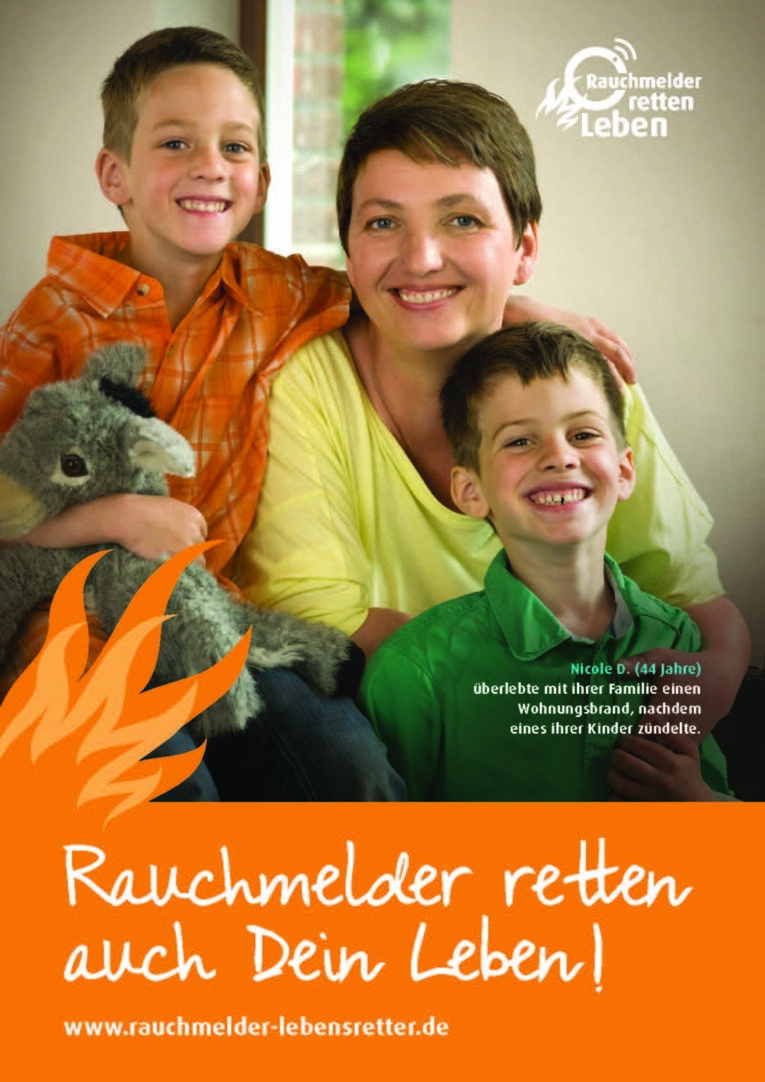 Rauchmelder retten Leben