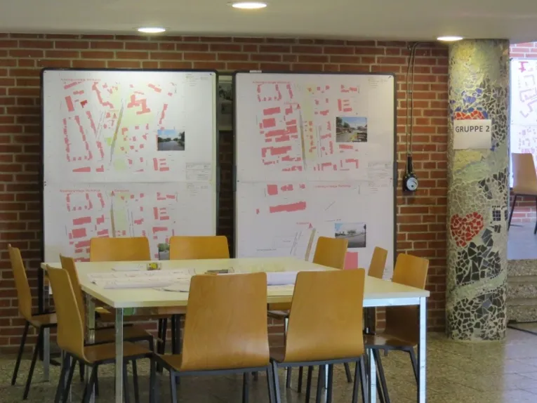 Plantafel der Gruppe 2