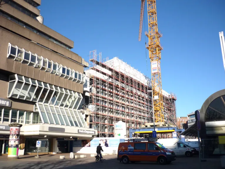 Kröpcke-Baustelle im März 2011