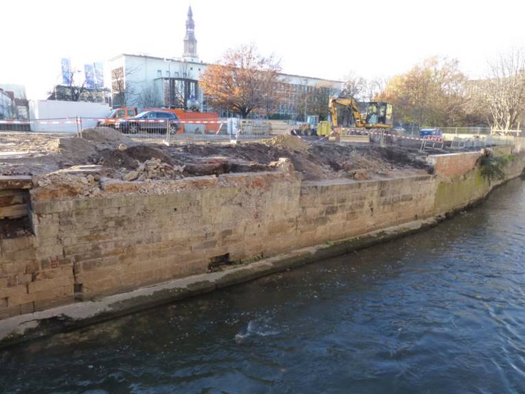 Freilegung der Kellerdecken