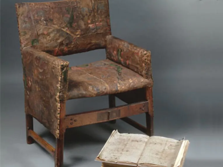 Reisestuhl des G. W. Leibniz, Nds. Landesbibliothek
